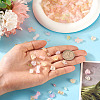 150G 6 Styles Gradient Color Transparent Acrylic Beads OACR-TA0003-58-7
