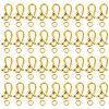 100Pcs Tibetan Style Hook and Eye Clasps FIND-GO0003-01AG-1