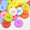 Acrylic Sewing Buttons for Costume Design X-BUTT-E093-A-M-1