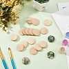 Beech Wooden Round Pieces WOOD-OC0002-37-5