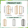9Pcs 3 Colors Alloy Buckles for Swimwear FIND-BC0014-48B-2