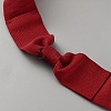 Women's Faux Suede Bowknot Stretchable Hat Band AJEW-WH0696-082E-2