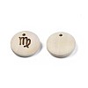 Laser Out Wood Pendants WOOD-S053-51E-3