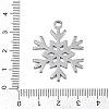 304 Stainless Steel Pendants STAS-G363-04P-3