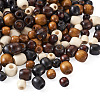 Dyed Natural Wood Beads WOOD-CW0001-01-LF-5