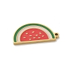 304 Stainless Steel Enamel Pendants STAS-I322-84G-G-2