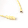 Steel Wire Bracelet Making MAK-F025-B18-2