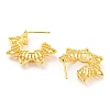 Rack Plating Brass Star Stud Earrings EJEW-A028-36G-2