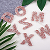 Alphabet Rhinestone Patches FW-TAC0001-01C-5