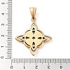 Ion Plating(IP) 304 Stainless Steel Pendants X-STAS-R225-11AG-3