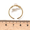 304 Stainless Steel Cuff Open Rings for Women GG-CBAE295-01G-08-3
