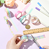 1 Bag 6 Rolls DIY Scrapbook Decorative Paper Tapes DIY-SP0005-15A-4