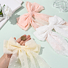 3Pcs 3 Colors Cloth Bowknot Alligator Hair Clips PHAR-SP0001-16-4