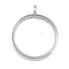 304 Stainless Stee Locket Pendants STAS-S132-16P-04-1