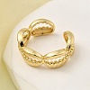 Brass Cuff Rings for Women RJEW-H262-06B-G-3