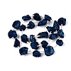 Electroplate Raw Rough Natural Amethyst Beads Strands G-Q610-06A-3