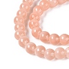 Acrylic Imitation Cat Eye Beads Strands OACR-Q197-01A-15-3