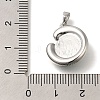 Synthetic Malachite Pendants KK-K388-01P-3