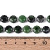 Natural Ruby in Zoisite Beads Strands G-B153-B18-5