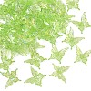 50Pcs Transparent Acrylic Beads PACR-YW0001-57C-1
