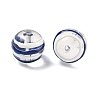 Transparent Glass Enamel Beads GLAA-P078-01A-05-2