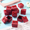 Square Cardboard Paper Ring Gift Storage Boxes CON-TAC0001-17G-5