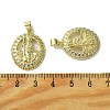 Brass Micro Pave Cubic Zirconia Pendants KK-H472-53H-G-3