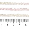 Transparent Painted Glass Beads Strands LS-DGLA-A034-T1mm-A25-3