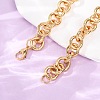 11.5MM 304 Stainless Steel Ring Link Chain Necklaces SA-CBA4160-19G-1