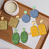 Silicone Clay Texture Mat AJEW-WH0447-023-4