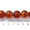 Natural Dragon Veins Agate(Dyed & Heated) Beads Strands G-K390-A02-01-5