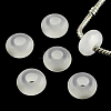 Imitation Cat Eye Resin European Beads RPDL-S001-12-1