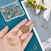 20Pcs Brass Micro Pave Clear Cubic Zirconia European Beads FIND-FH0004-04-3