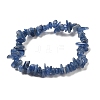 Natural Kyanite Chip Beads Stretch Bracelets for Men Women BJEW-L693-001-2