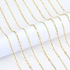 10Pcs 201 Stainless Steel Paperclip Chain Necklaces for Women NJEW-SZ0001-71-3
