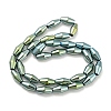Electroplated Synthetic Non-magnetic Hematite Beads Strands G-Z032-B02-02E-2