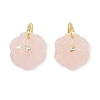Natural Rose Quartz Pendants GG-NH0016-01G-04-1