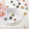 16Pcs 4 Colors Brass Beads FIND-FH0004-19-4