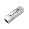 Non-Tarnish 316 Stainless Steel Bayonet Clasps STAS-K282-08A-P-1