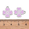 Alloy Enamel Pendants ENAM-G235-06P-05-3