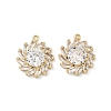 Brass Micro Pave Cubic Zirconia Pendants KK-L260-20G-1