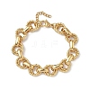 304 Stainless Steel Rolo Chain Bracelets for Women BJEW-S176-01G-B-4
