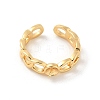 Brass Cup Peg Open Cuff Ring Settings KK-G518-02G-03-2