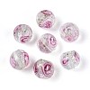 Handmade Foil Lampwork Beads LAMP-T021-33A-1