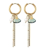 Alloy Rhinestone Hoop Earrings EJEW-JE07389-3