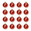 Golden Plated Alloy Enamel Charms ENAM-S118-03P-2