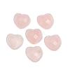 Natural Rose Quartz Cabochons G-D348-02B-1