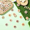 1 Set 100Pcs Wood Buttons BUTT-CJC0002-05B-1-5