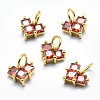 Brass Charms ZIRC-J040-29G-01-NR-1