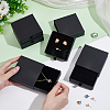 Kraft Paper Necklace Earring Storage Gift Drawer Boxes CON-WH0095-87A-3